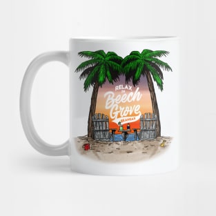 Relax in Beech Grove Mug